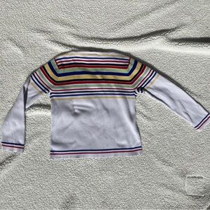 Striped Long Sleeve Top